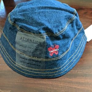 🎁Girls Nautica denim hat